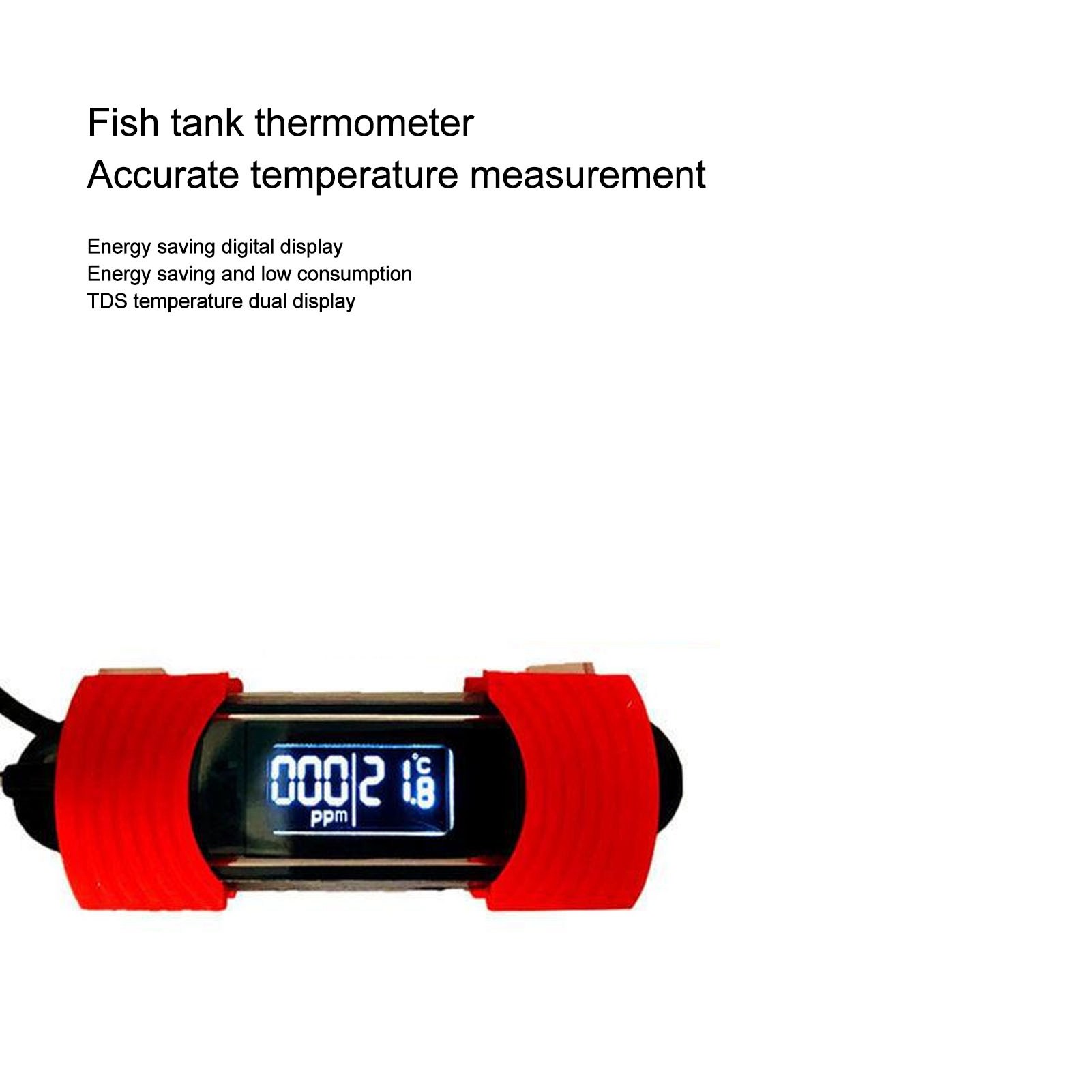 Aquarium Fish Quality - Aquarium Digital Thermometer with TDS Water