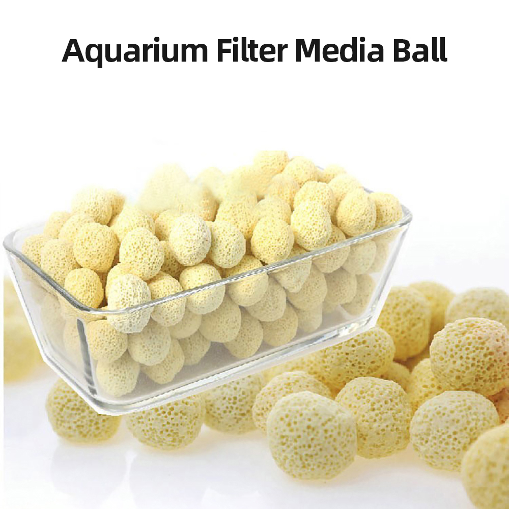 20/50/100 PCS Aquarium Filter  - Aquarium Fish Ball ulasan dan harga