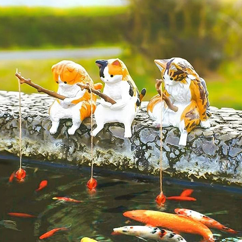 1Pc Creative Fishing Cat Fish  - Aquarium Mini Fish ulasan dan harga