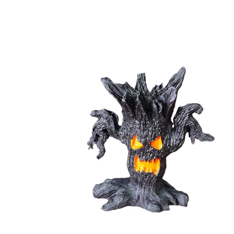 Halloween Haunted Tree Monster - Aquarium Fish Monster ulasan dan harga