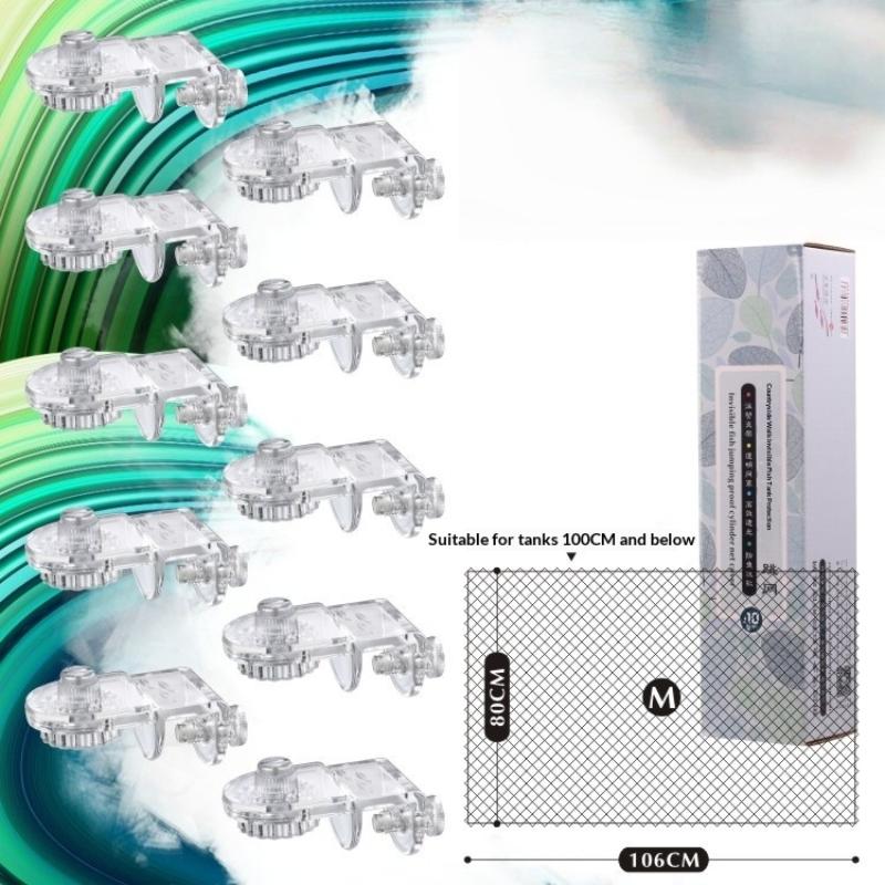 1 Set Fish Tank Net Holder Acr - Aquarium Fish Jumping ulasan dan harga
