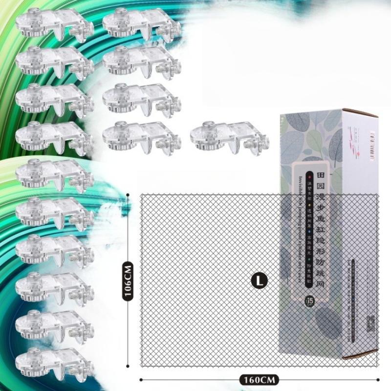 1 Set Fish Tank Net Holder Acr - Aquarium Fish Jumping ulasan dan harga