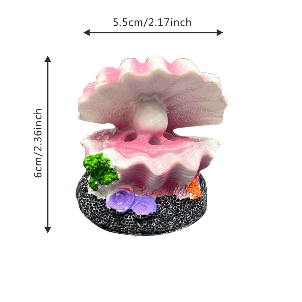 Cute Shell Shape Bubble Stone  - Aquarium Fish Tank Price ulasan dan harga