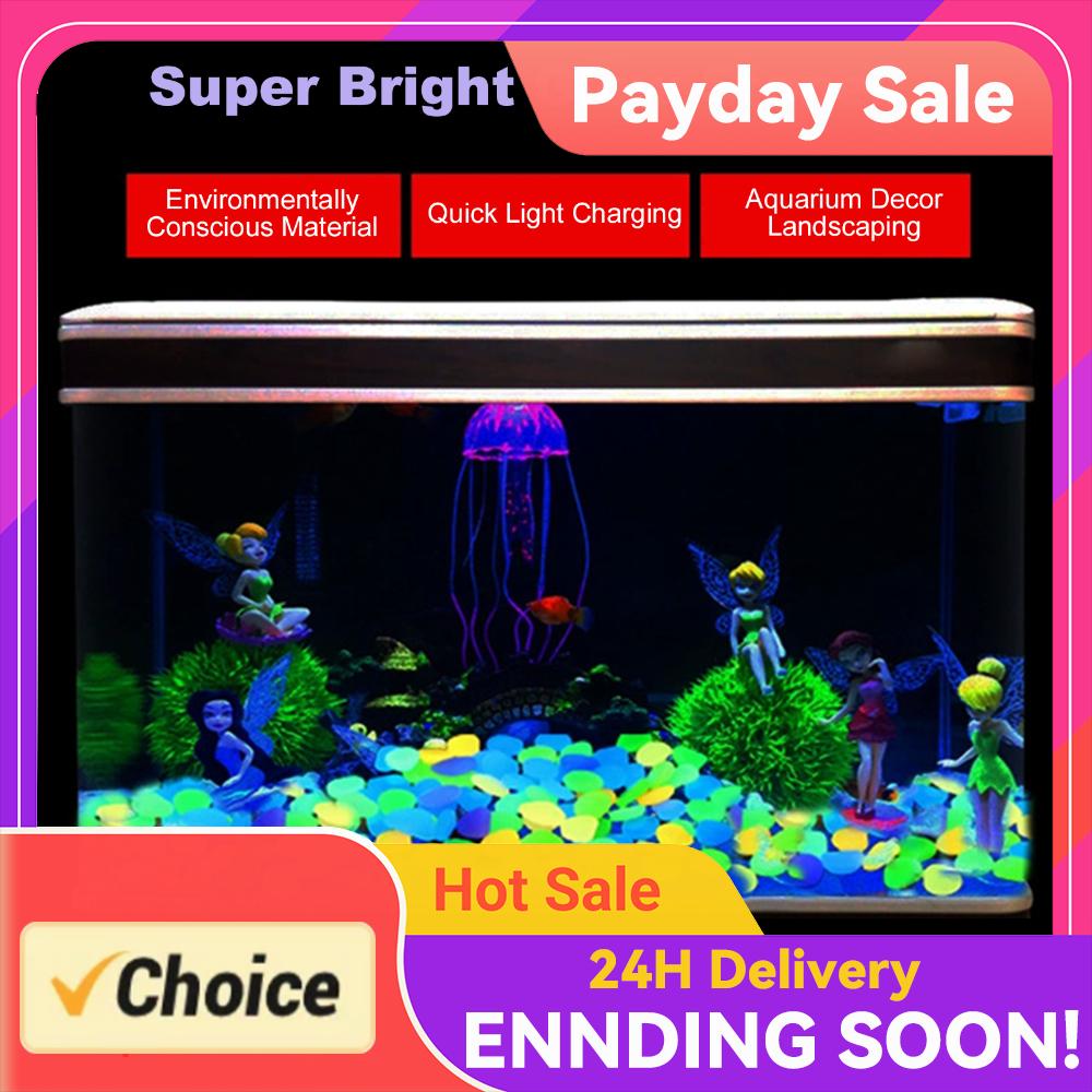 200/400/600/1000pcs Glow In Th - Aquarium Fish That Glow In The Dark ulasan dan harga