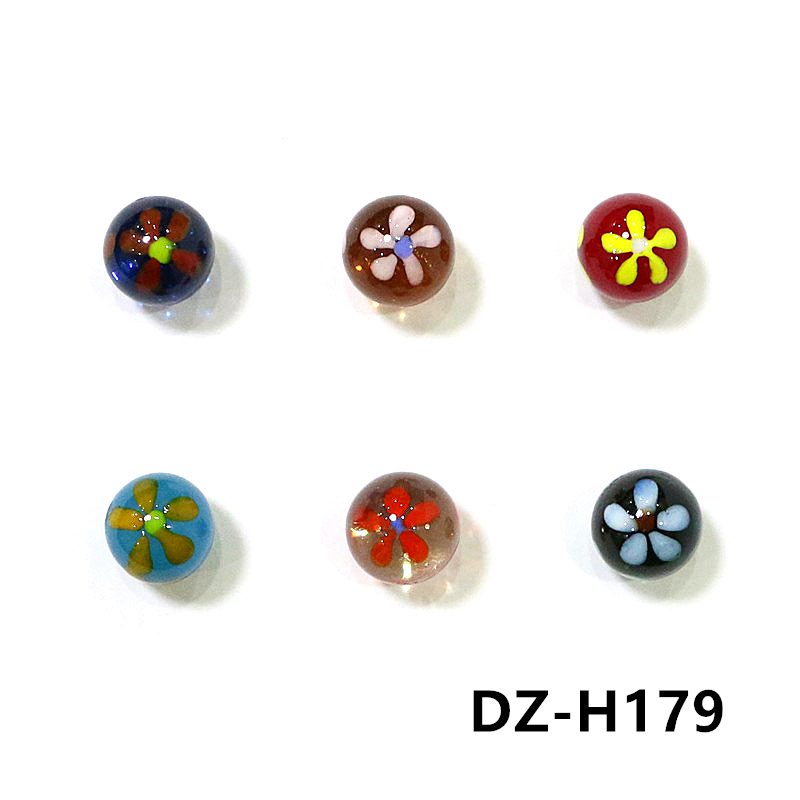 6pcs 16mm Colorful Rare Glass  - Aquarium Fish Ball ulasan dan harga