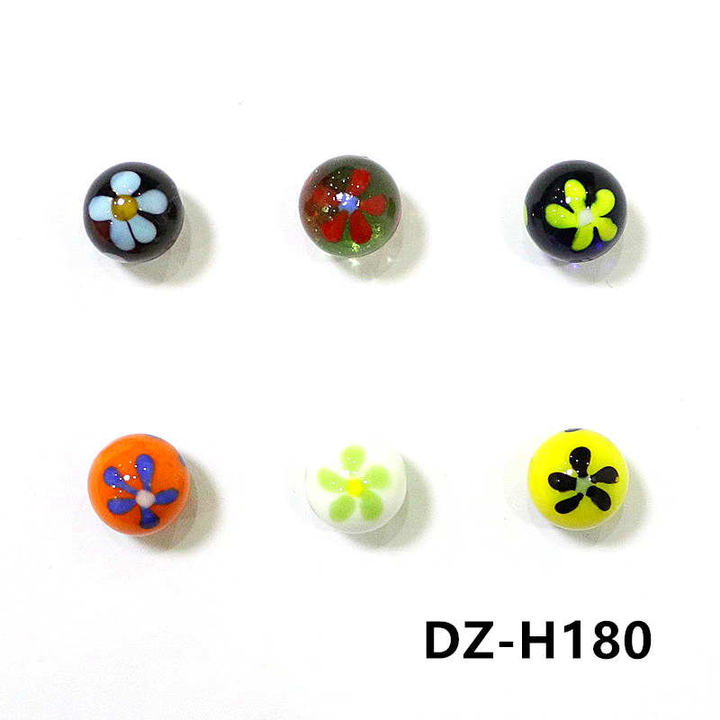 6pcs 16mm Colorful Rare Glass  - Aquarium Fish Ball ulasan dan harga