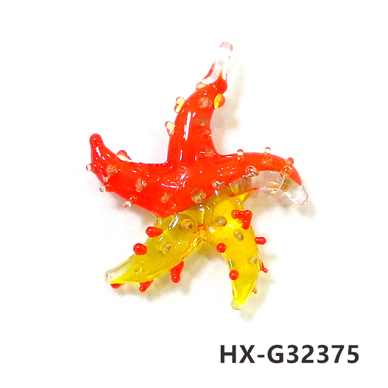 Mini Glass Starfish Pendant Co - Aquarium Mini Fish ulasan dan harga