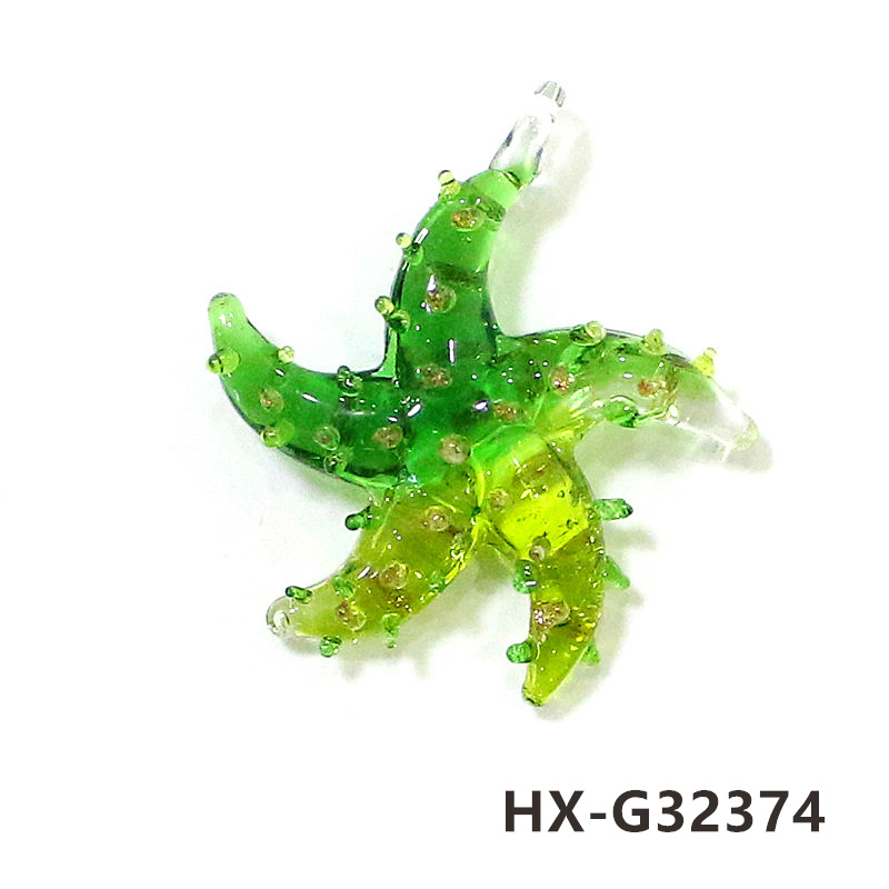 Mini Glass Starfish Pendant Co - Aquarium Mini Fish ulasan dan harga
