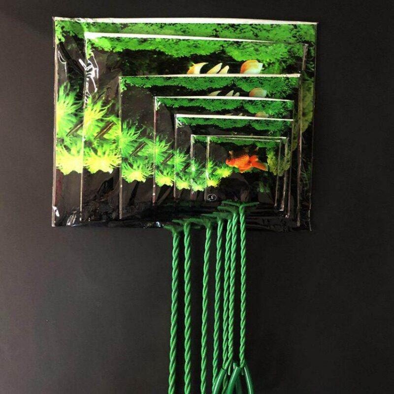 Special Fish Net Aquarium Gold - Aquarium Fish Net Small ulasan dan harga