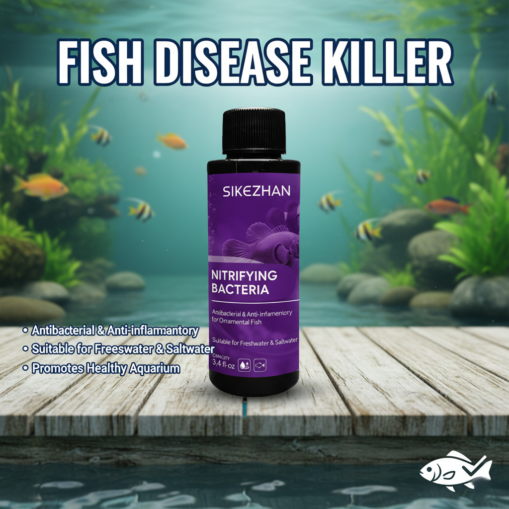 SIKEZHAN Fish Disease Treatmen - Aquarium Fish Quality ulasan dan harga