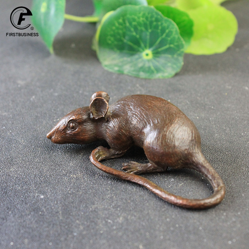 Heavy Brass BIG Rat Mouse Figu - Aquarium Fish Tank Price ulasan dan harga