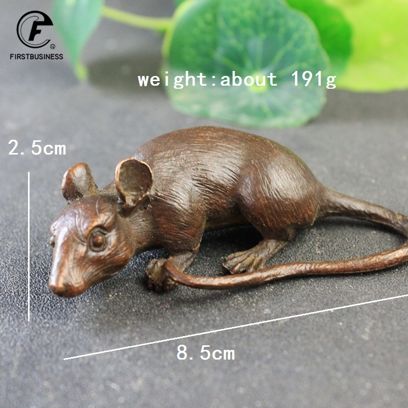 Heavy Brass BIG Rat Mouse Figu - Aquarium Fish Tank Price ulasan dan harga