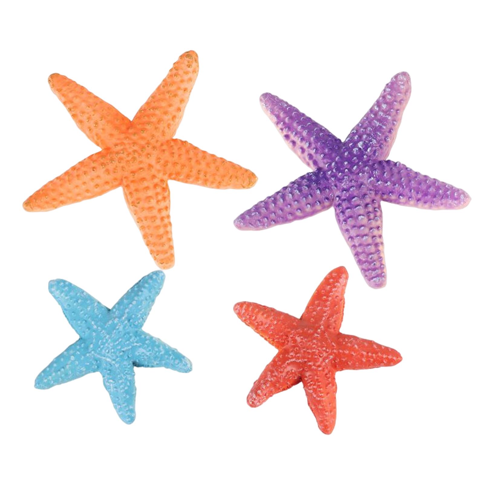 4Pcs Simulation Star Fish Mode - Fish Aquarium Home ulasan dan harga