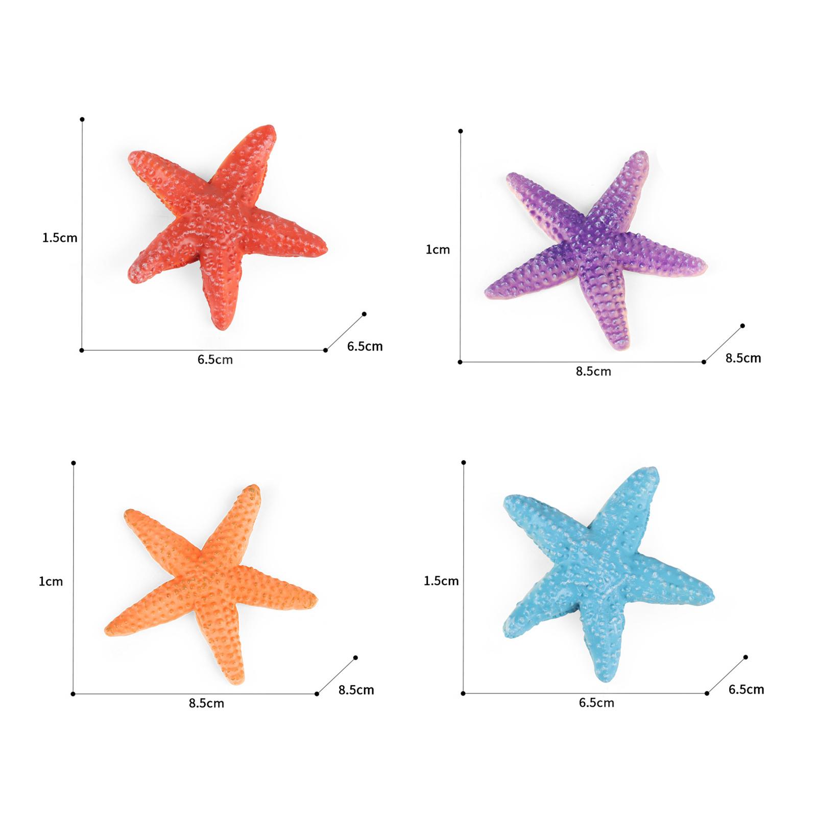 4Pcs Simulation Star Fish Mode - Fish Aquarium Home ulasan dan harga