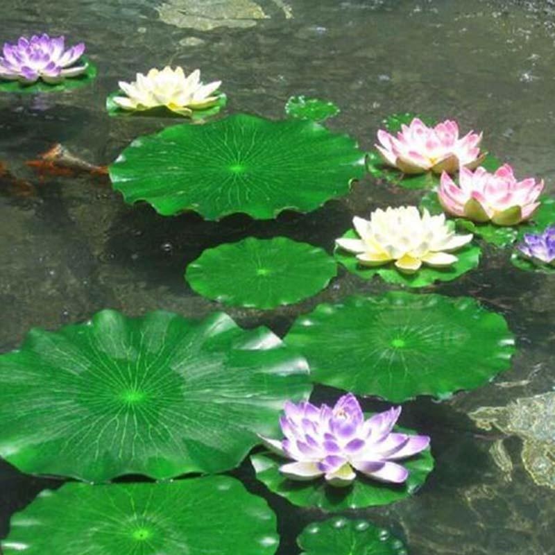 2026 Artificial Water Lily Lot - Aquarium Fish Land ulasan dan harga