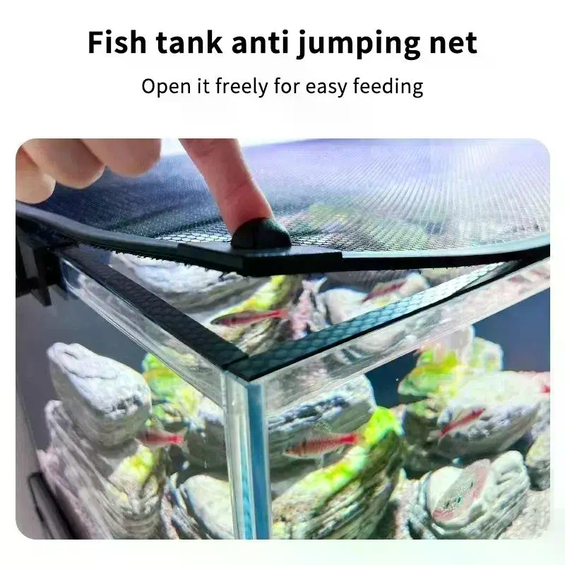 Durable Magnetic Fish Tank Lid - Aquarium Fish Jumping ulasan dan harga