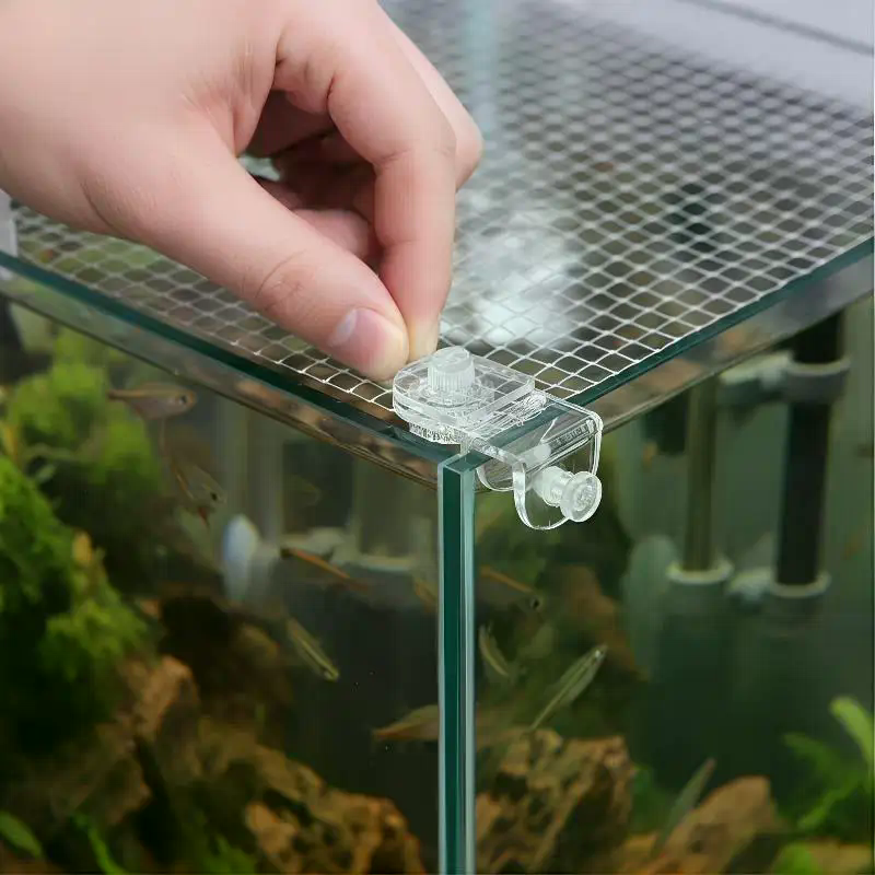 1 Set Fish Tank Net Holder Acr - Aquarium Fish Jumping ulasan dan harga