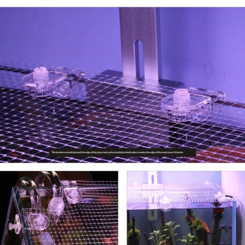 1Pcs Fish Tank Net Anti Jumpin - Aquarium Fish Jumping ulasan dan harga