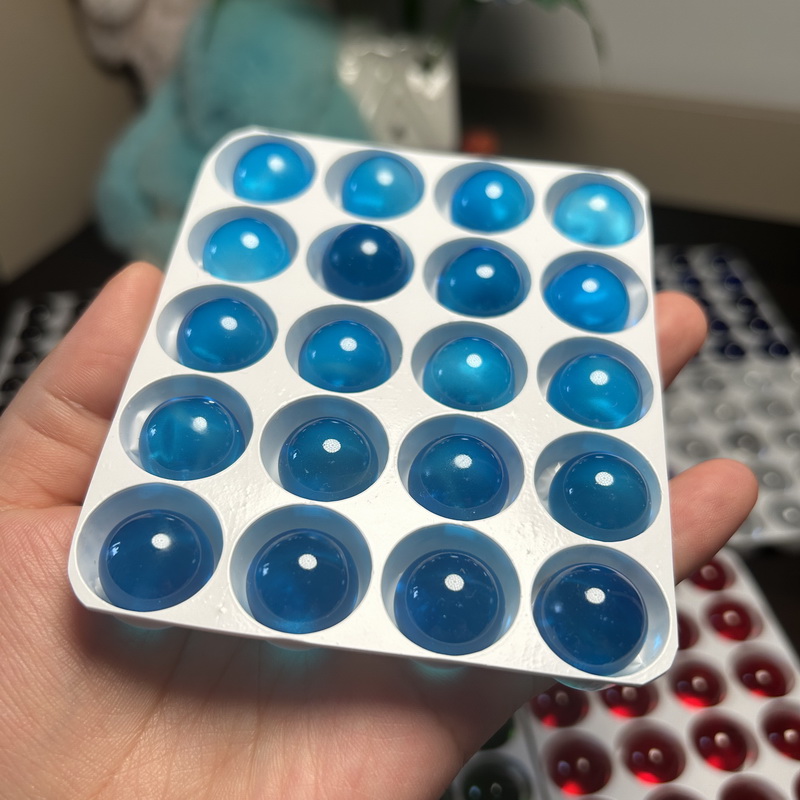 10/20pcs Solid Color Glass Bal - Aquarium Fish Ball ulasan dan harga