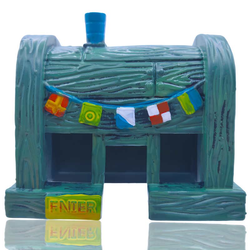 6pcs SpongeBob Fish Tank Decor - Fish Aquarium Home ulasan dan harga