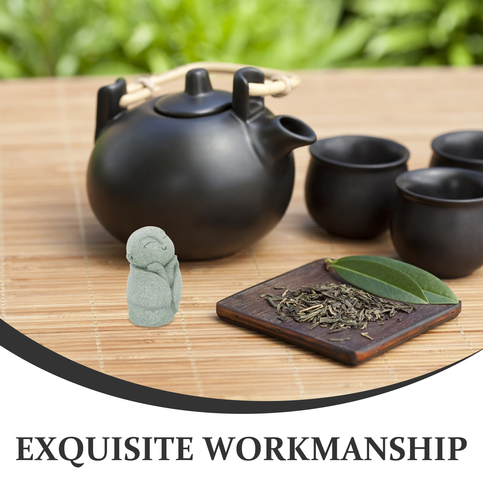 Zen Garden Sandstone Monk Stat - Aquarium Mini Fish ulasan dan harga