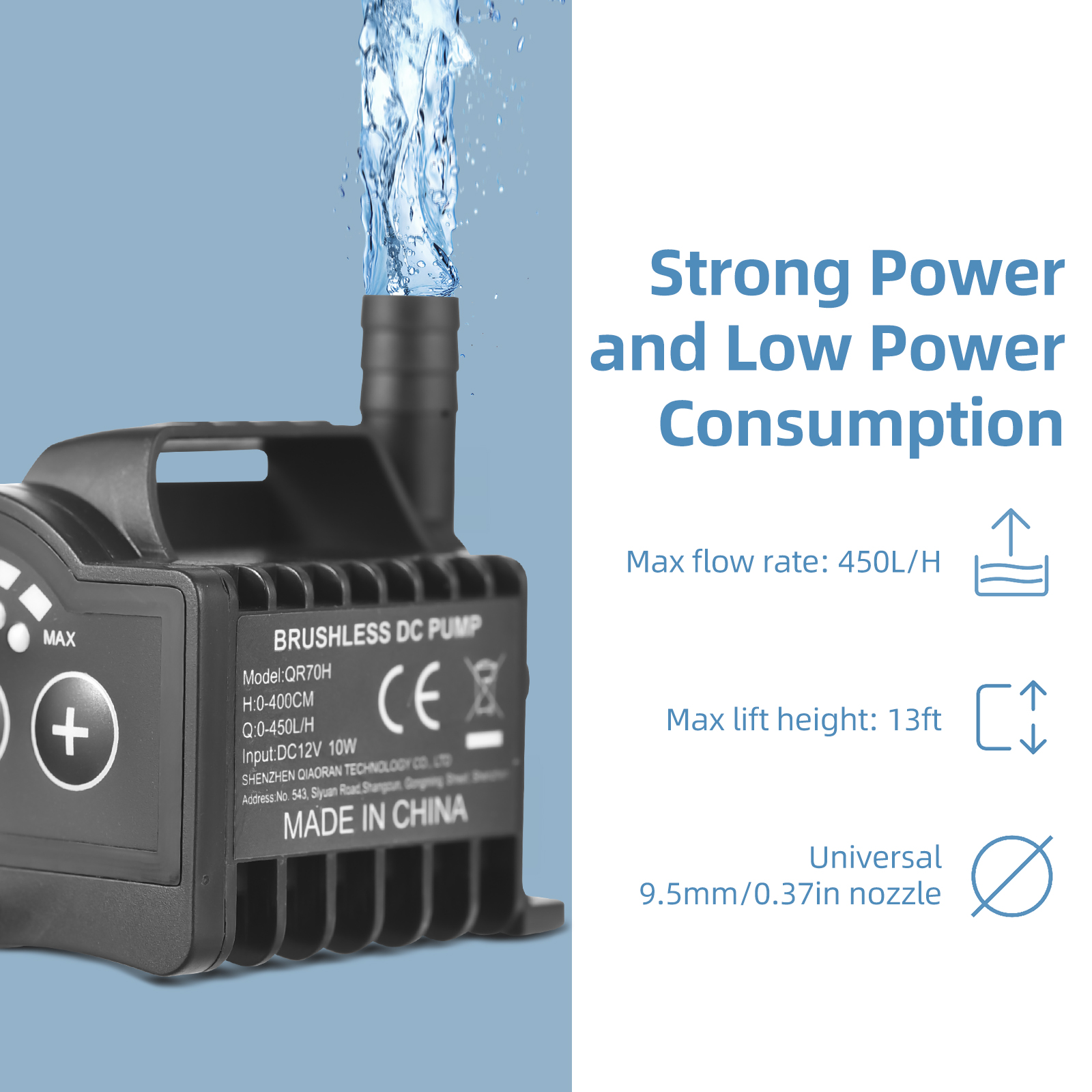 Submersible 12V Water Pump 8 L - Aquarium Mini Fish ulasan dan harga
