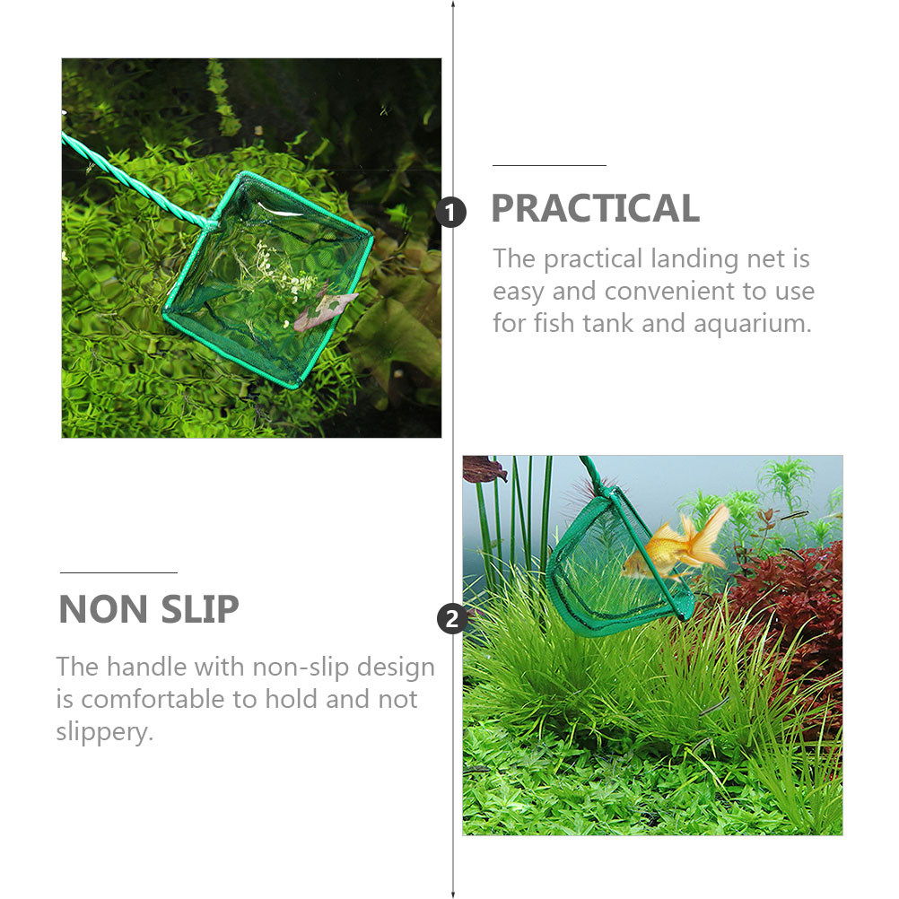 2Pcs Fishing Net Soft Mesh Aqu - Aquarium Fish Net Small ulasan dan harga