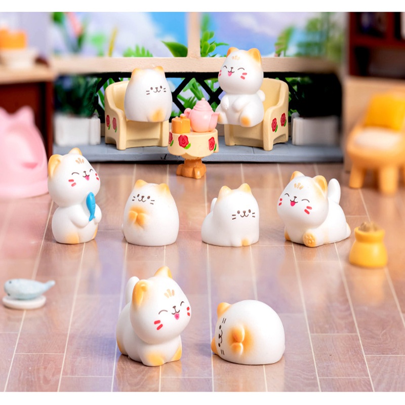 Micro Landscape Mini Figurines - Aquarium Mini Fish ulasan dan harga