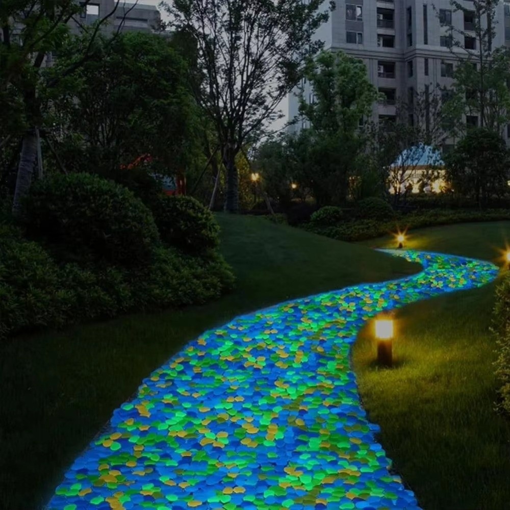 Resin Glow-in-the-Dark Garden  - Aquarium Fish That Glow In The Dark ulasan dan harga