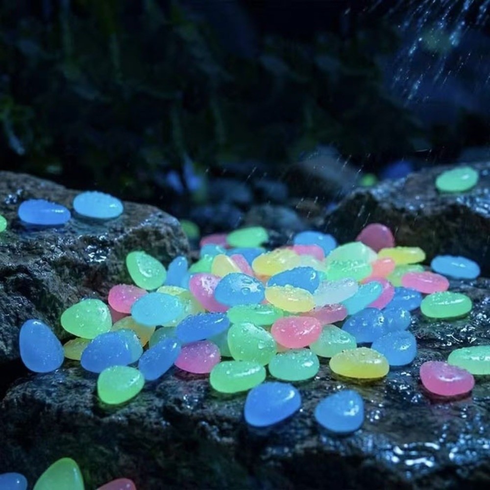 Resin Glow-in-the-Dark Garden  - Aquarium Fish That Glow In The Dark ulasan dan harga