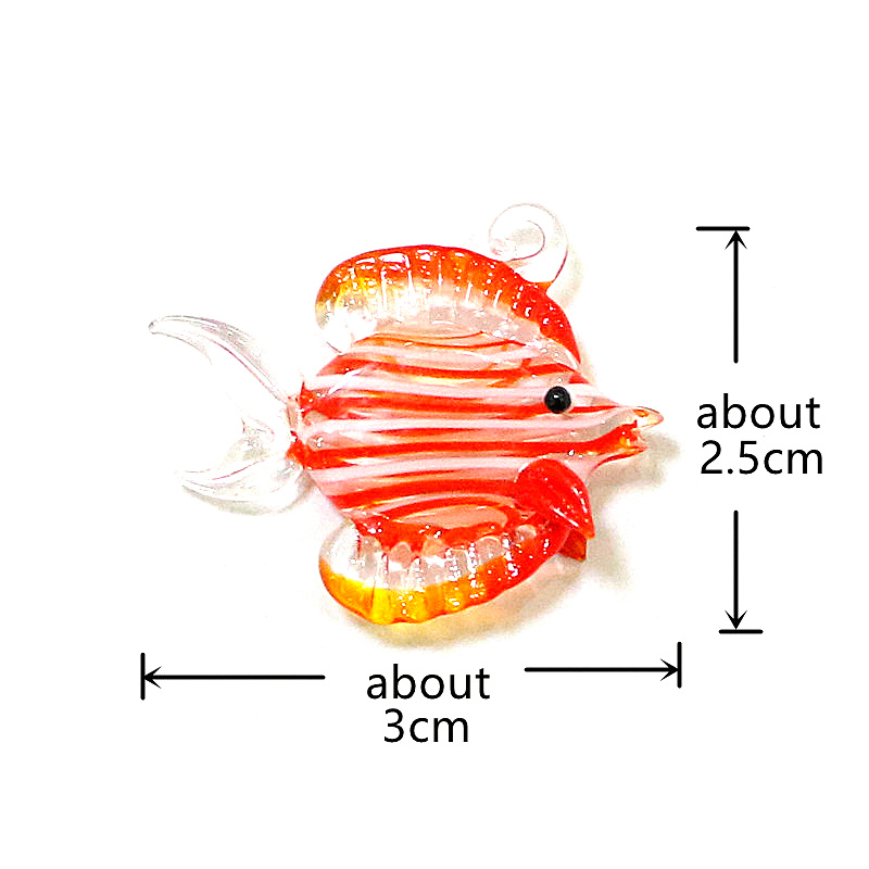 2Pcs Mini Marine Fish Figurine - Aquarium Mini Fish ulasan dan harga