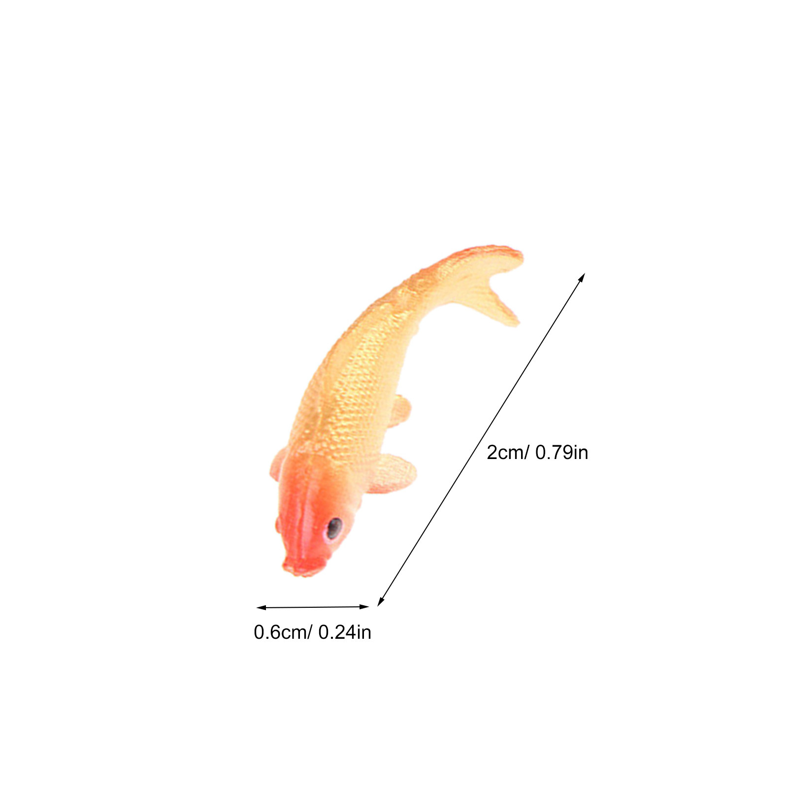 8Pcs Compact Fancy Carp Mini F - Aquarium Mini Fish ulasan dan harga