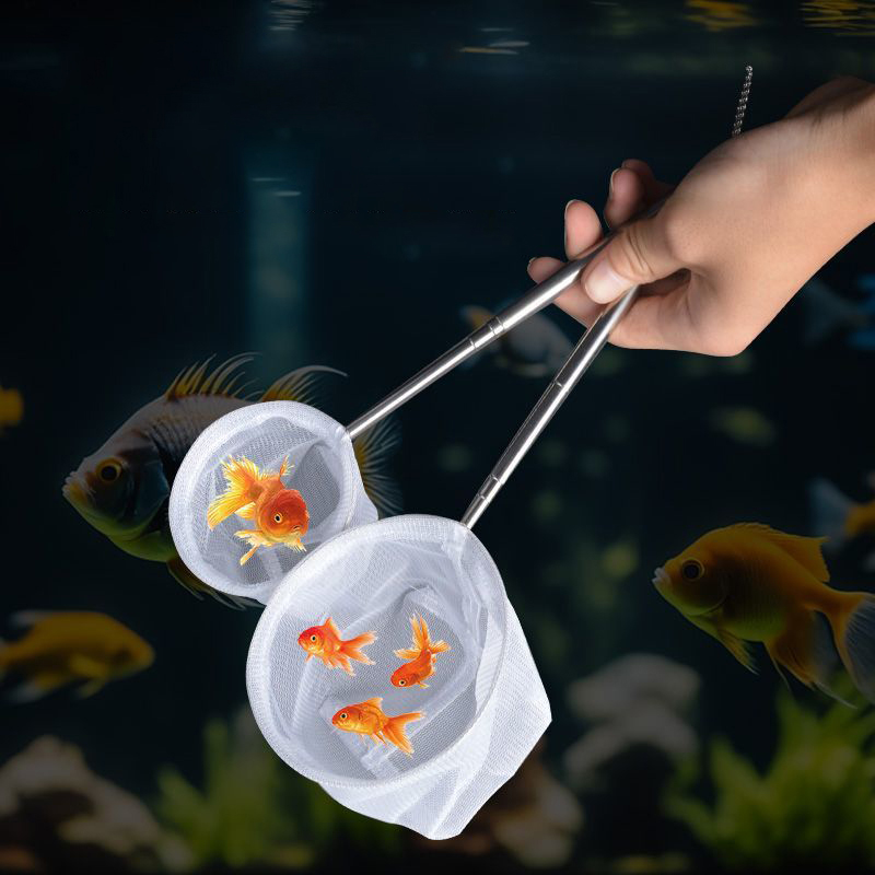 【F】Aquarium Fish Fishing Net S - Aquarium Fish Net Small ulasan dan harga