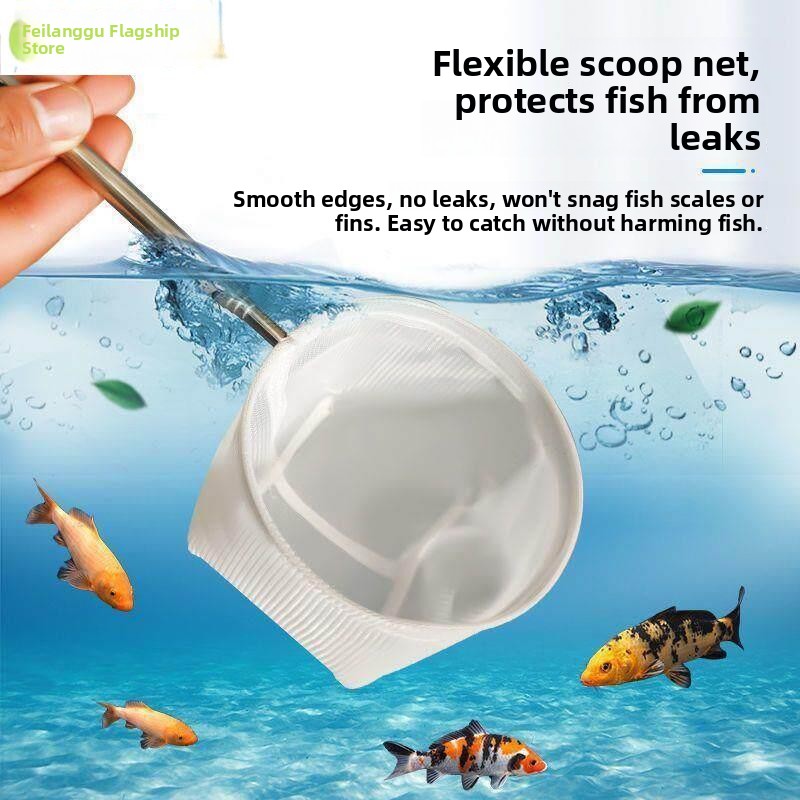 Stainless Steel Fish Net Foldi - Aquarium Fish Net Small ulasan dan harga