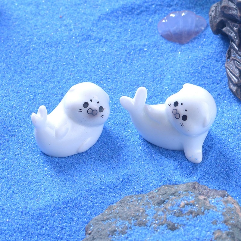 Mini Sea Lion Figurines for Mi - Aquarium Mini Fish ulasan dan harga